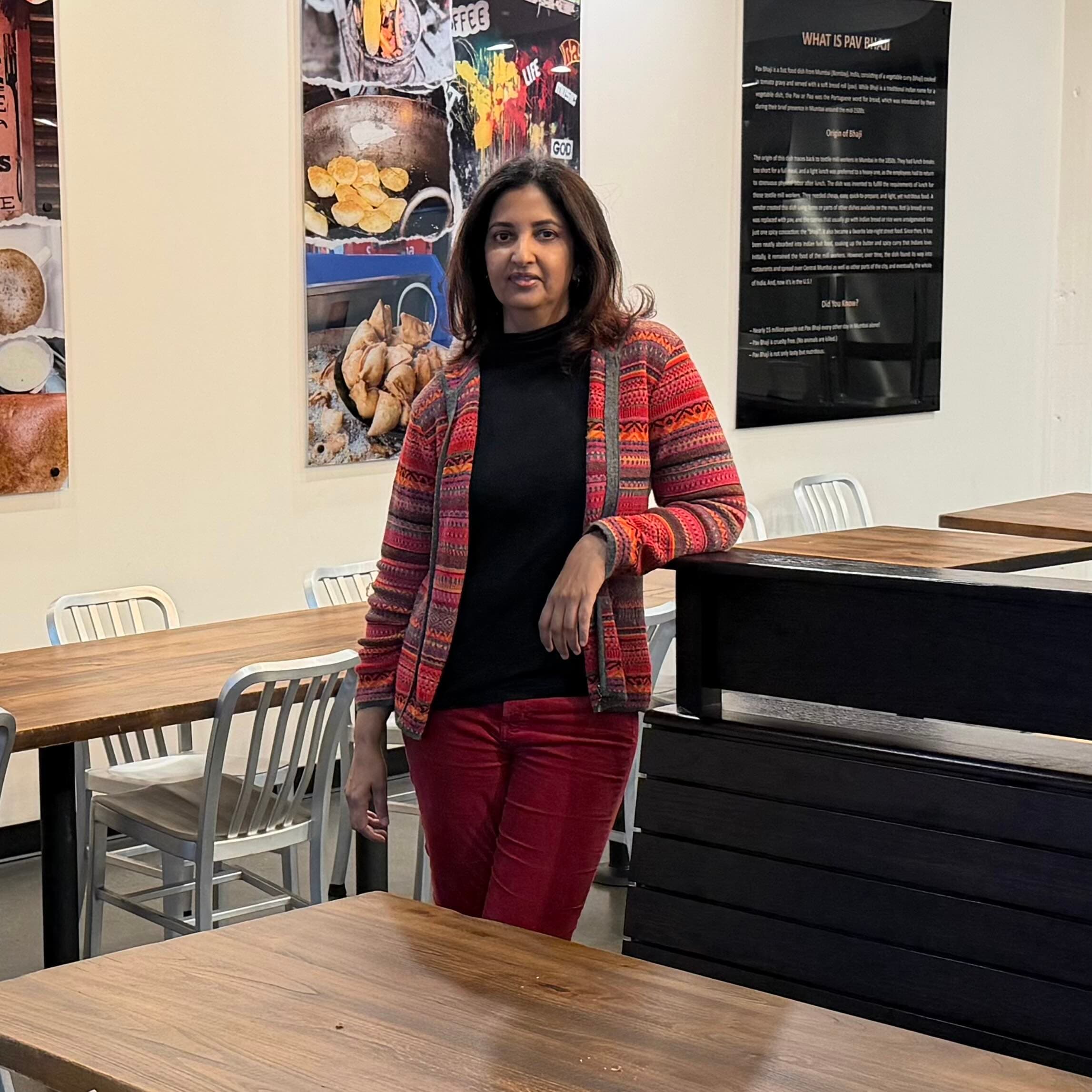 Pramoda Ramachandra, founder of Spice Street Pav Bhaji Pramoda Ramachandra, founder of Spice Street Pav Bhaji